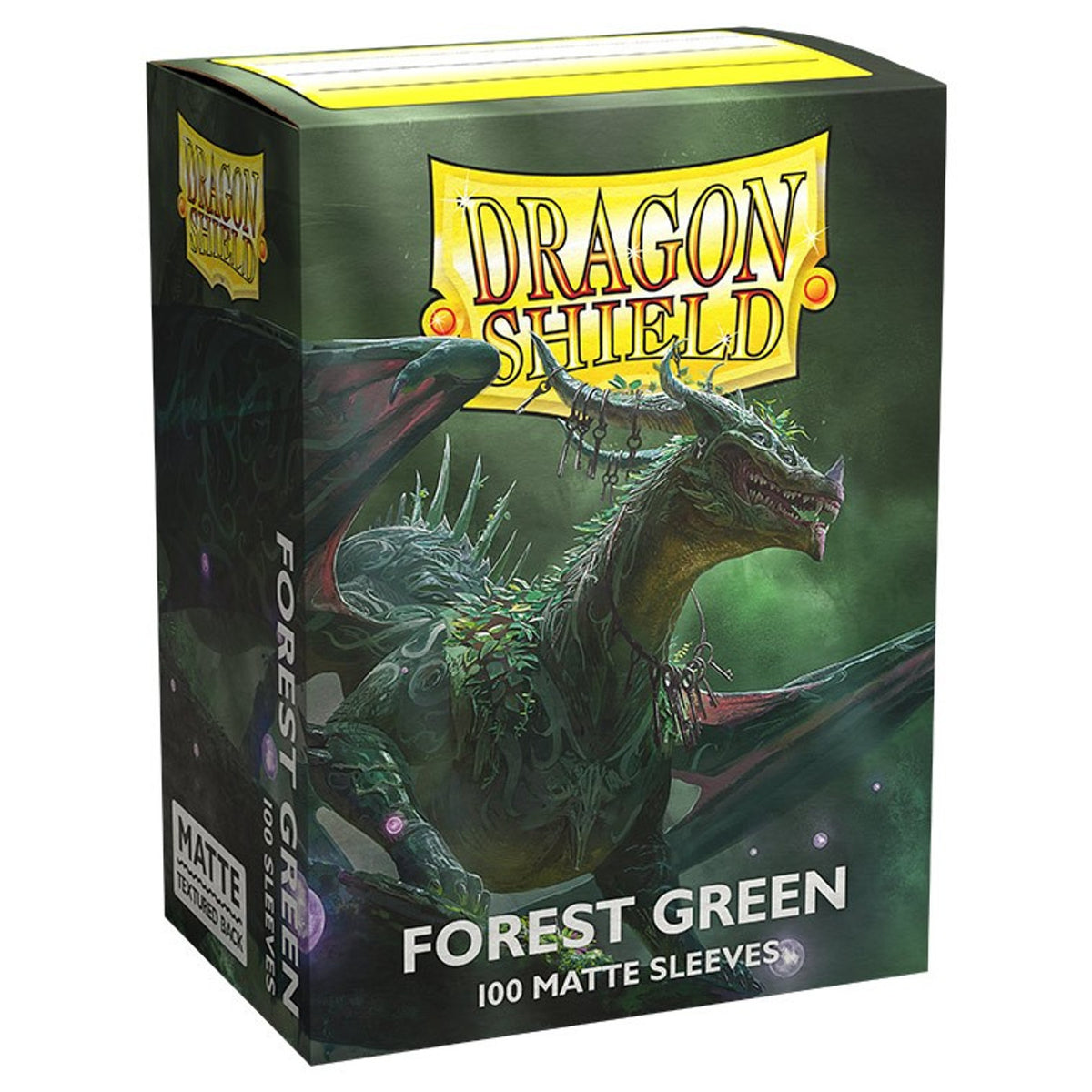 Dragon Shield Standard Deck Protector Matte Sleeves 100pcs - &quot;Forest Green&quot;