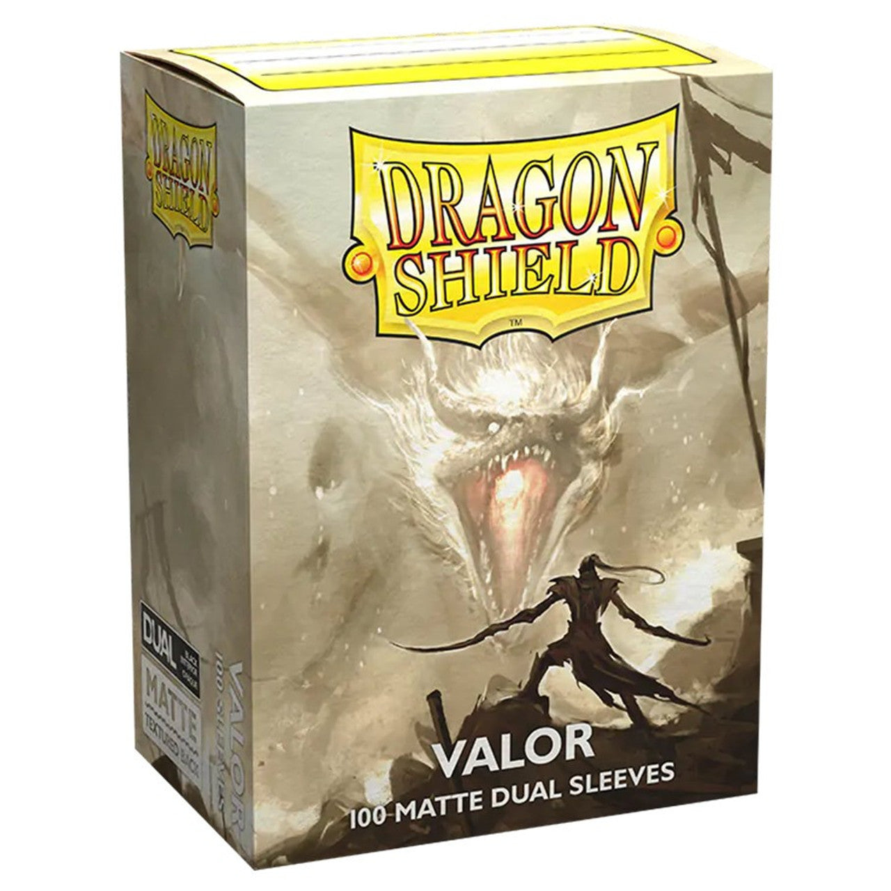 Dragon Shield Sleeve Dual Matte Standard Size 100pcs - Valor - Antstop
