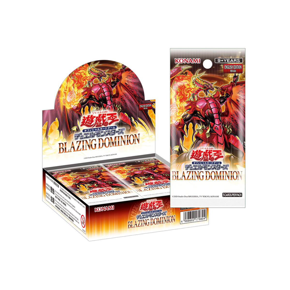 Yu-Gi-Oh OCG : Blazing Dominion Booster [CG2063-AE] (English)