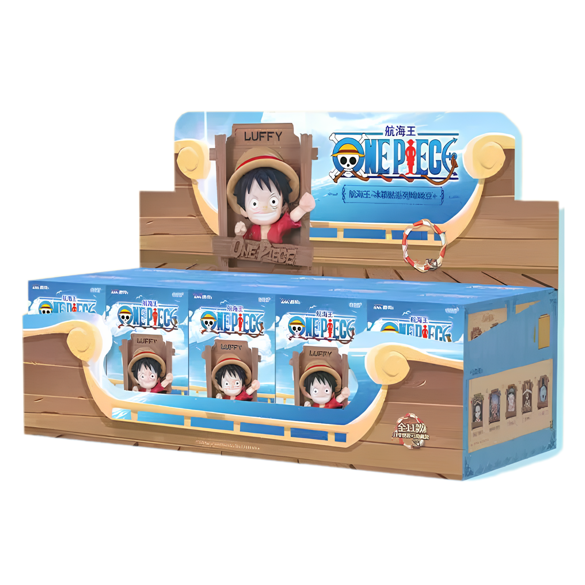 One Piece Yoyo Bean Fridge Magnet Series Blind Box