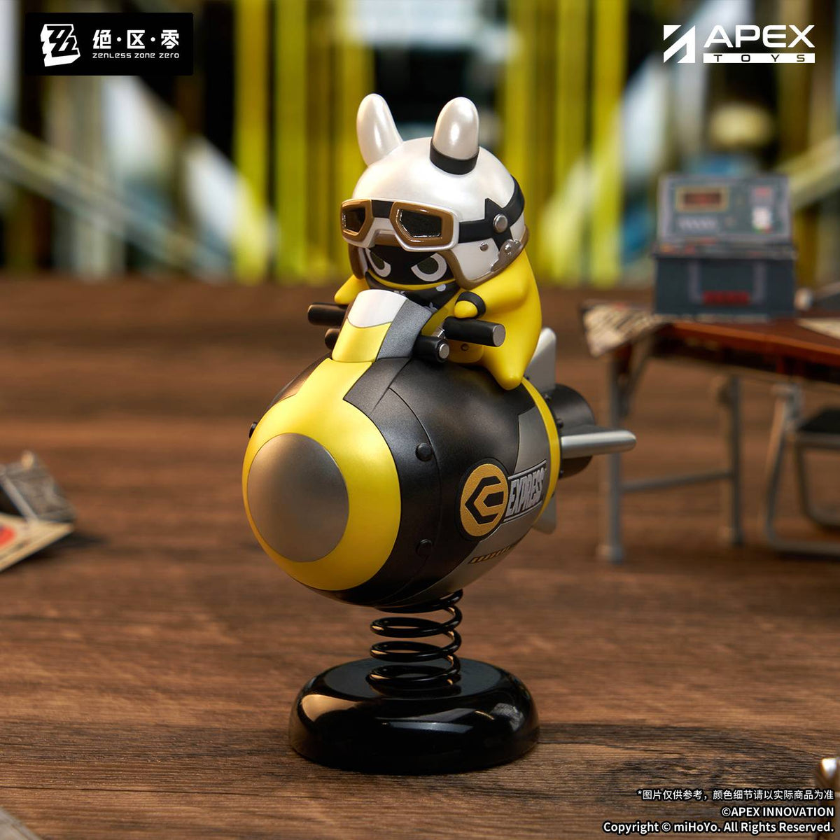 APEX Zenless Zone Zero Happy Shake Springy Bangboo Chibi Figure "Rocketboo"-Apex-Toys-Ace Cards & Collectibles