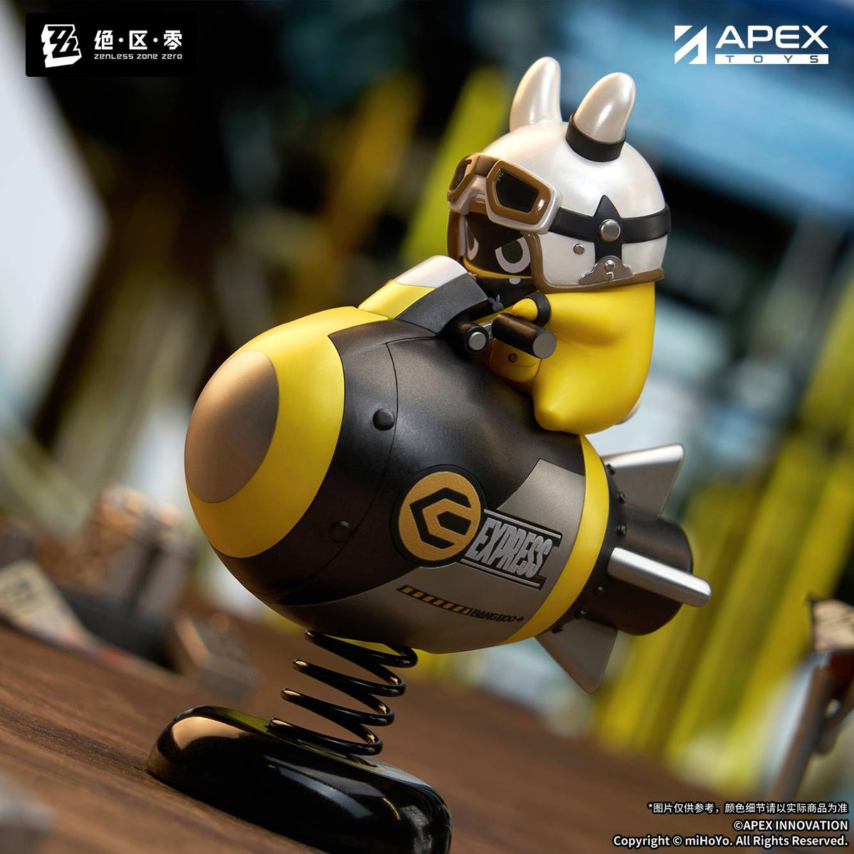 APEX Zenless Zone Zero Happy Shake Springy Bangboo Chibi Figure "Rocketboo"-Apex-Toys-Ace Cards & Collectibles