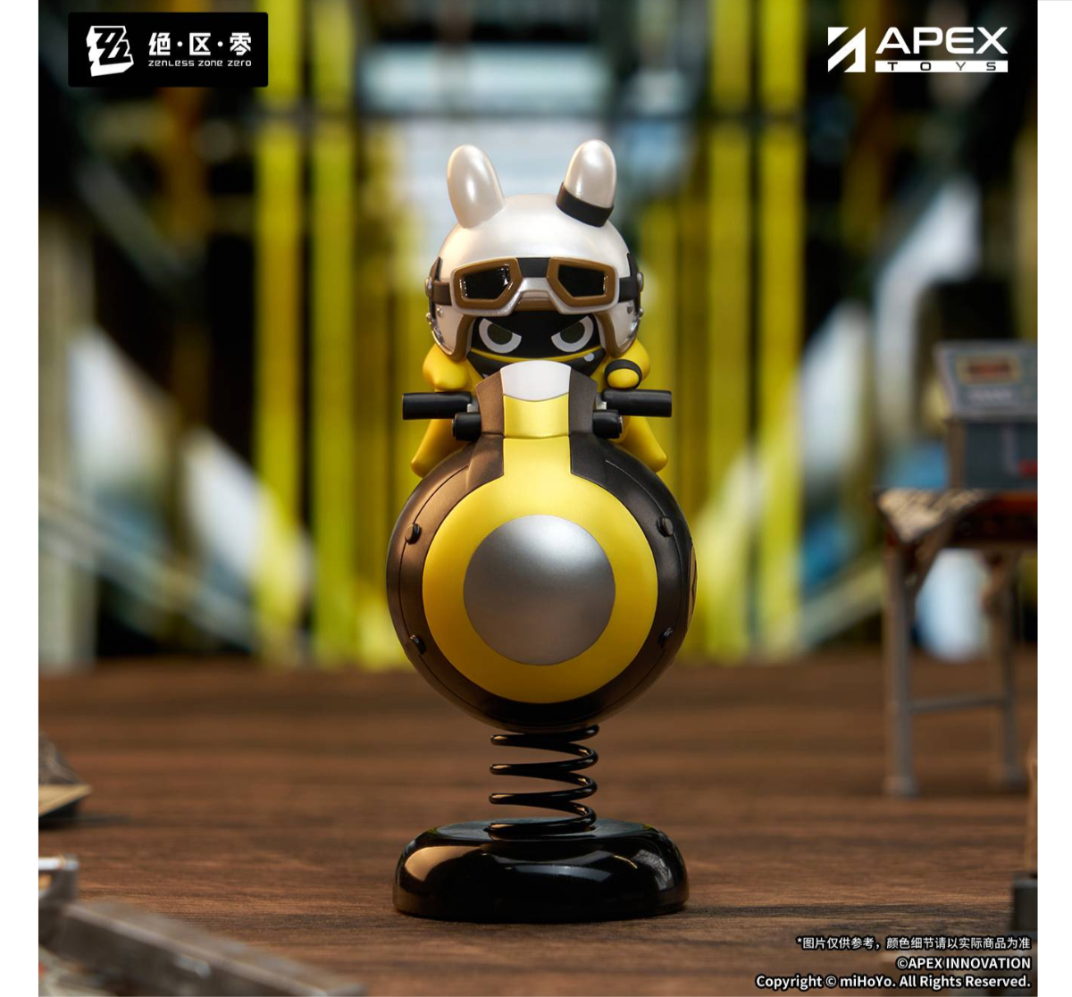 APEX Zenless Zone Zero Happy Shake Springy Bangboo Chibi Figure "Rocketboo"-Apex-Toys-Ace Cards & Collectibles