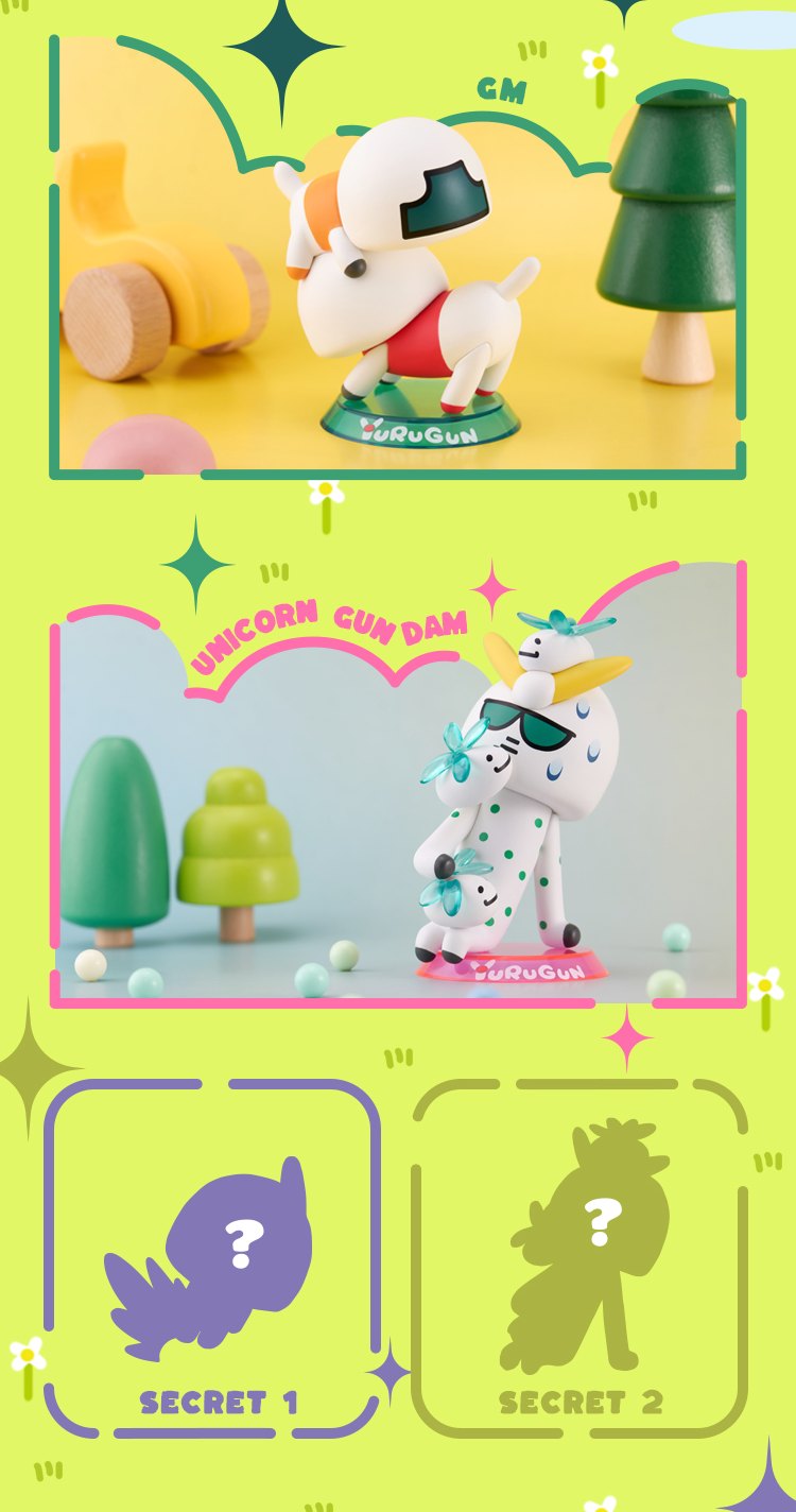 Bandai Mobile Suit Gundam Yurugun Vol.2 Blind Box-Single Box (Random)-BANDAI-Ace Cards & Collectibles