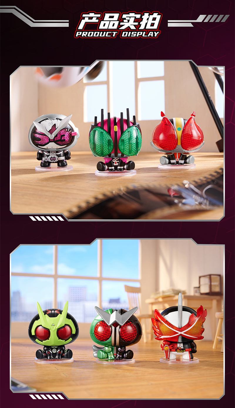 Mini Q Kamen Rider "Palm Hero" Blind Box-Single Box (Random)-BANDAI-Ace Cards & Collectibles