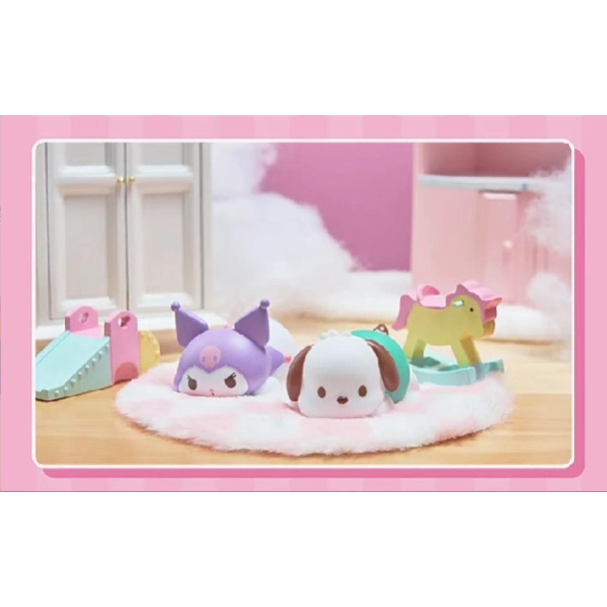Sanrio Characters Mocchirikororin Friends Series Plastic Doll Blind Box-Single Box (Random)-BANDAI-Ace Cards & Collectibles