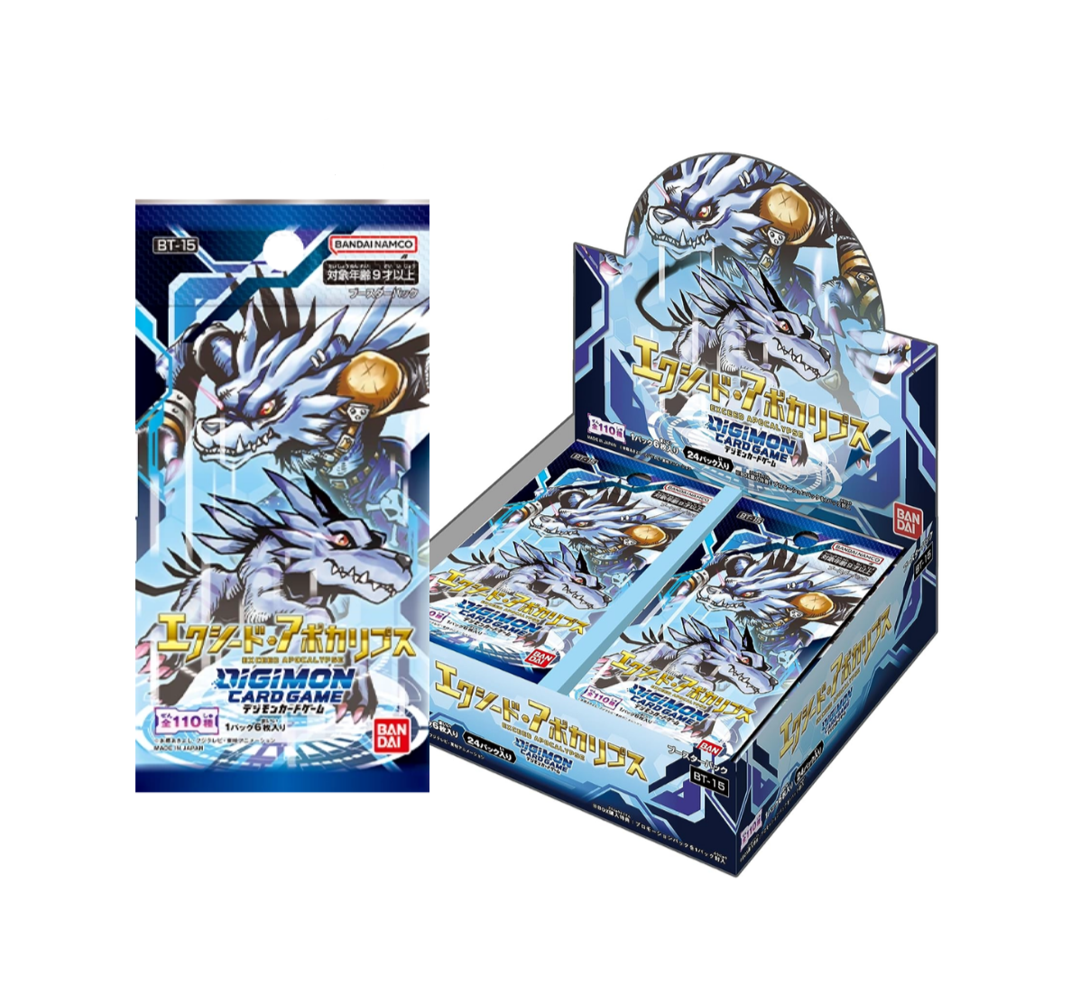Digimon Card Game "Exceed Apocalypse" Ver.15 Booster [BT-15] (Japanese)-Single Pack (Random)-Bandai-Ace Cards & Collectibles