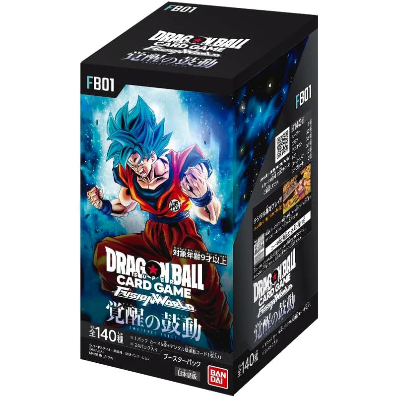 Dragon Ball Super TCG: Fusion World Awaken Pulse [FB-01] (Japanese)-Booster Box (24packs)-Bandai-Ace Cards &amp; Collectibles