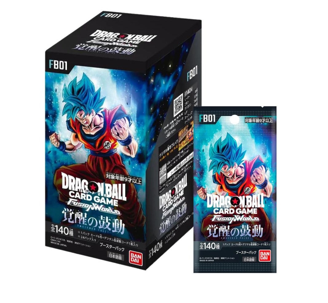 Dragon Ball Super TCG: Fusion World Awaken Pulse [FB-01] (Japanese)-Single Pack (Random)-Bandai-Ace Cards &amp; Collectibles