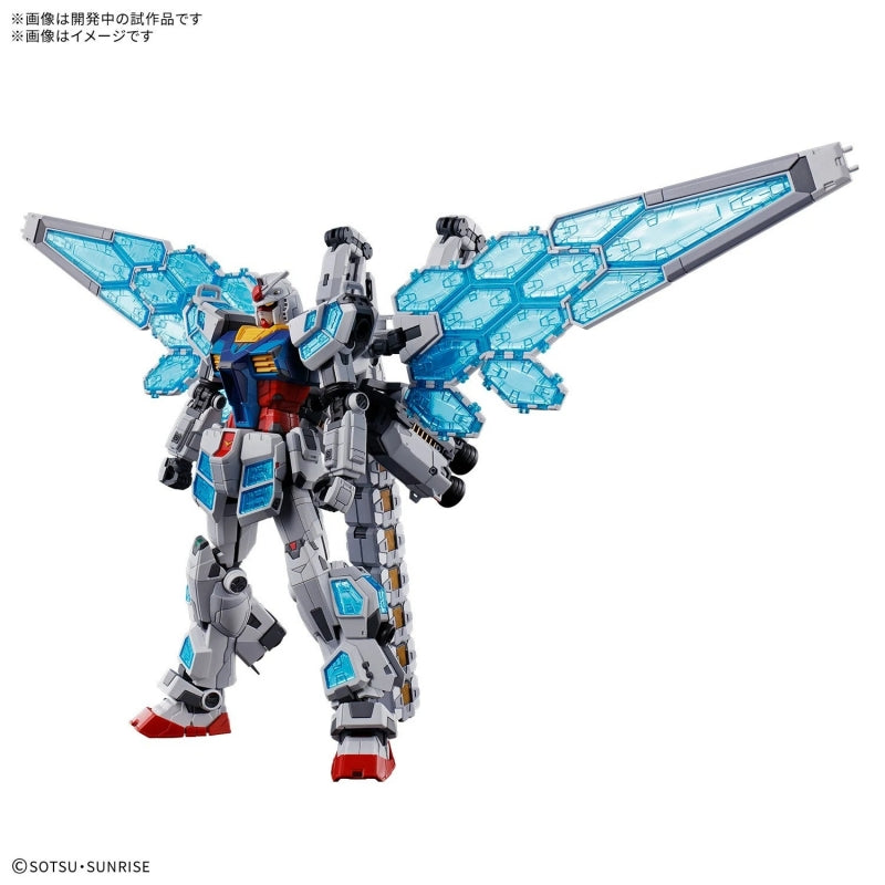 Gunpla HG 1/144 RX-78F00/E Gundam (EX-001 G.L.R.S.S. Feather Equipment)-Bandai-Ace Cards & Collectibles