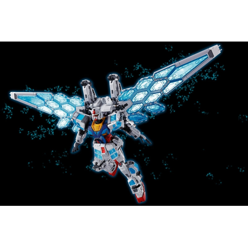 Gunpla HG 1/144 RX-78F00/E Gundam (EX-001 G.L.R.S.S. Feather Equipment)-Bandai-Ace Cards & Collectibles