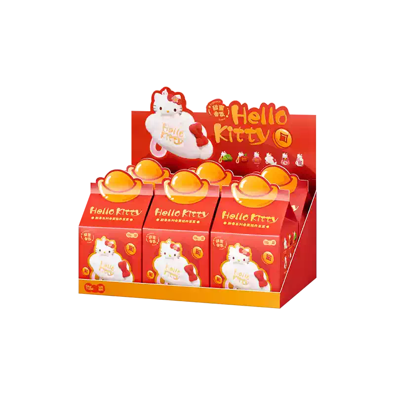 Hello Kitty Chinese New Year Scented Hanging Ornament Blind Box-Single Box (Random)-Bandai Namco-Ace Cards & Collectibles