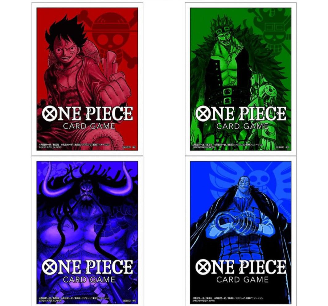 One Piece Card Game Official Card Sleeve Vol.1-Monkey D. Luffy-Bandai Namco-Ace Cards & Collectibles