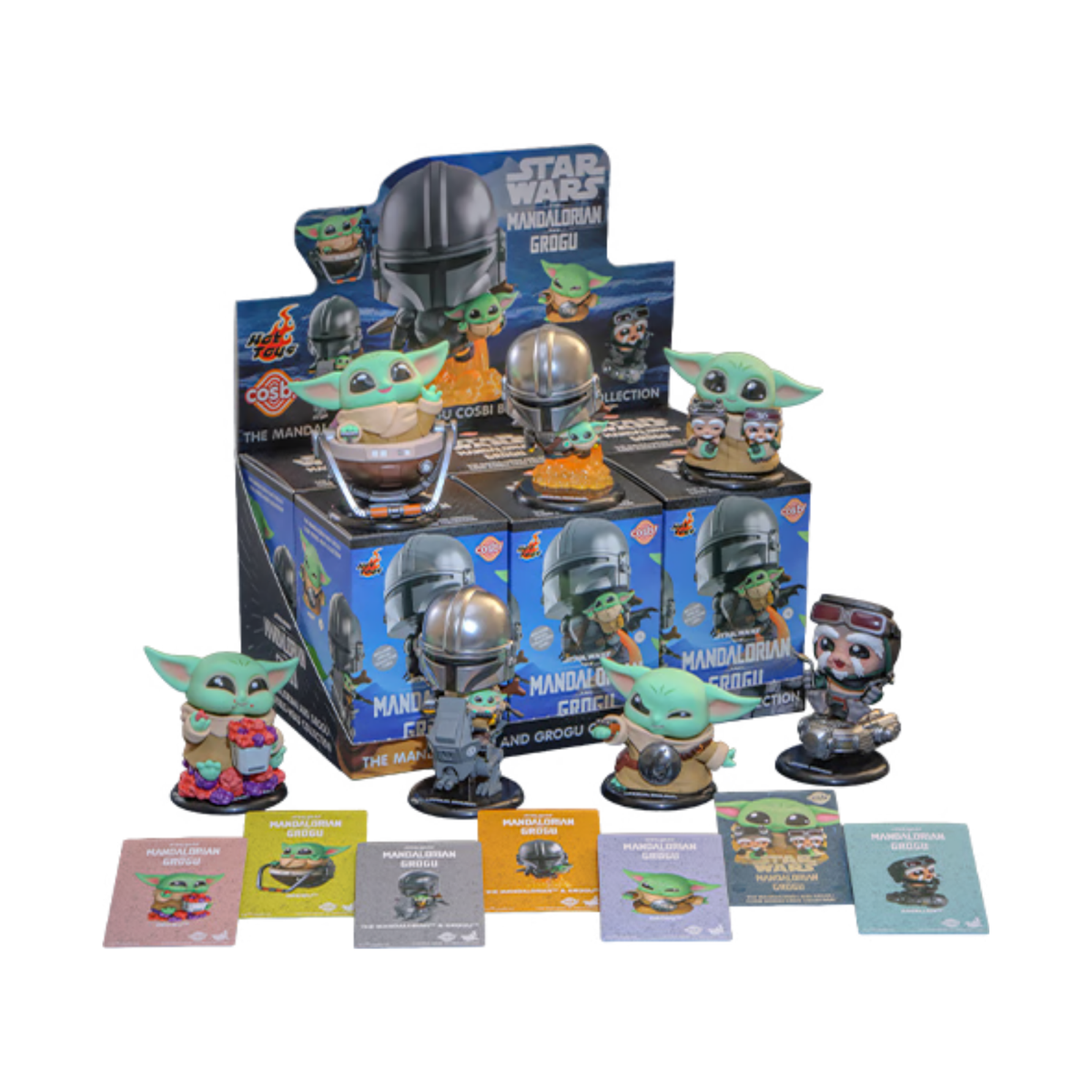 The Mandalorian & Grogu Cosbi Bubble-Head Series