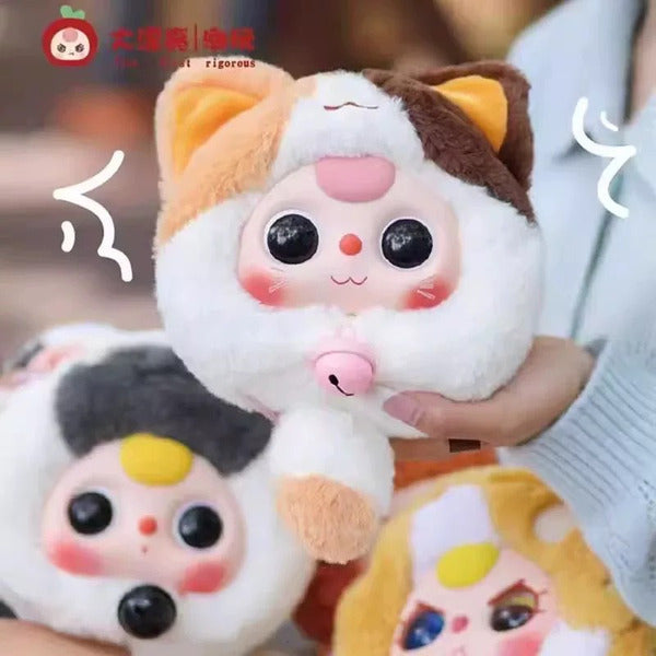Baby Three Lucky Cat Zipper Bag Series Blind Box-Single Box-Big Beautiful-Ace Cards & Collectibles
