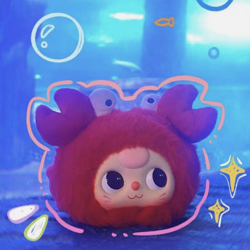 Baby Three Romantic Ocean Plush Series Blind Box-Single Box-Big Beautiful-Ace Cards & Collectibles