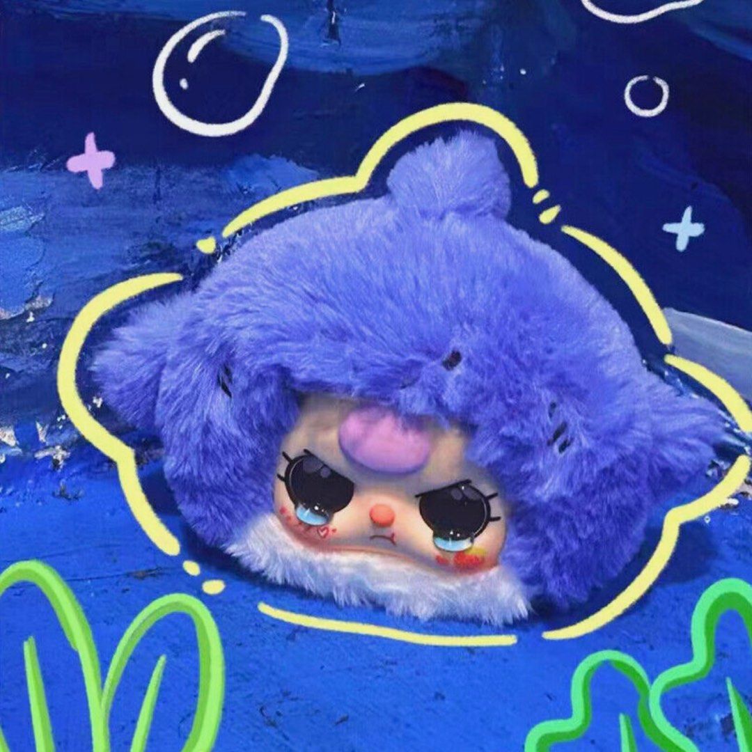 Baby Three Romantic Ocean Plush Series Blind Box-Single Box-Big Beautiful-Ace Cards & Collectibles