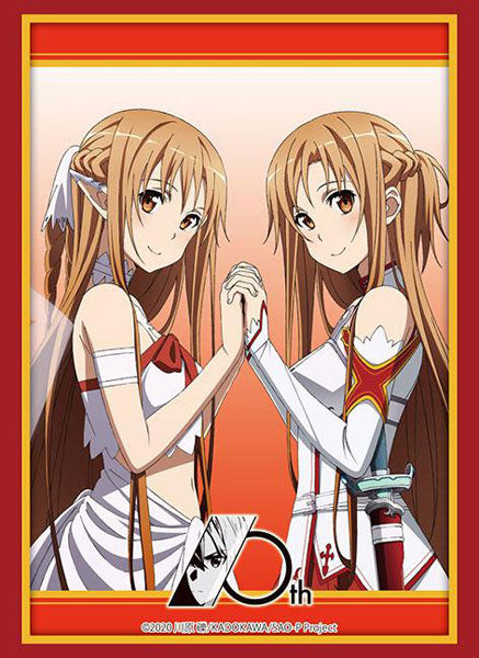 Bushiroad Sleeves Collection - Sword Art Online 10th Anniversary &quot;Asuna &amp; Asuna&quot; (Vol.3775)