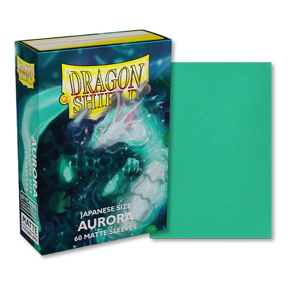 Dragon Shield Deck Protector Matte Sleeves 60pcs - &quot;Aurora&quot; (Japanese Size)