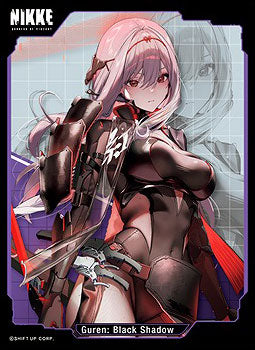 Movic Chara Sleeve Matte Series Goddess Of Victory: Nikke "Scarlet: Black Shadow"
