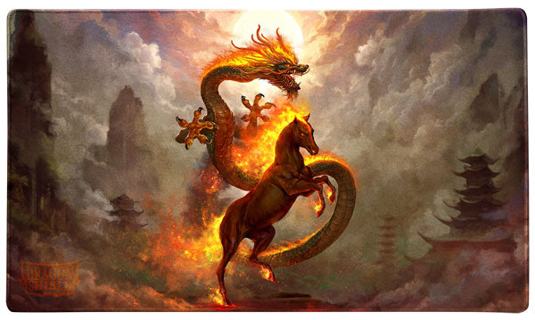 Dragon Shield TCG Playmat: Fire Horse 2026