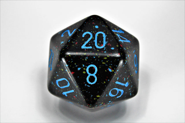 Chessex Dice Speckled 34mm d20s Loose Dice-Blue Stars-Chessex-Ace Cards &amp; Collectibles