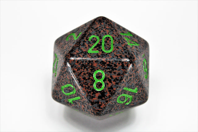 Chessex Dice Speckled 34mm d20s Loose Dice-Earth-Chessex-Ace Cards &amp; Collectibles