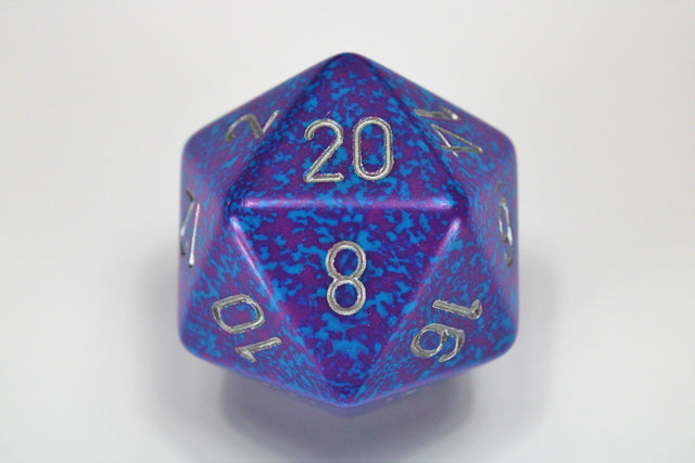 Chessex Dice Speckled 34mm d20s Loose Dice-Silver Tetra-Chessex-Ace Cards &amp; Collectibles