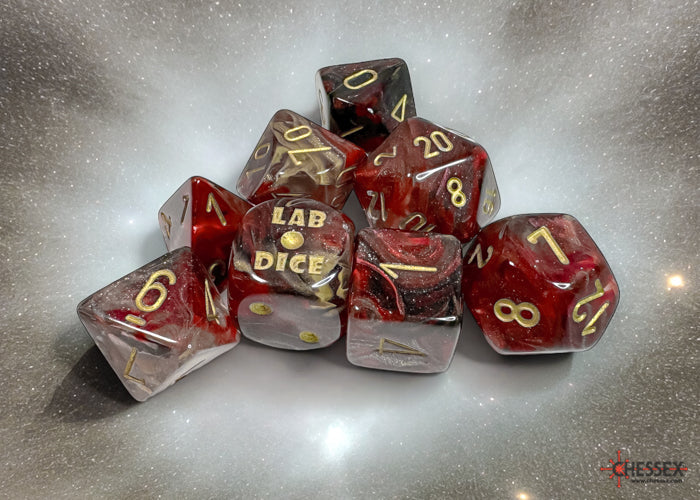 Chessex Lab Dice 8 Polyhedral Dice Set-30064-Chessex-Ace Cards & Collectibles