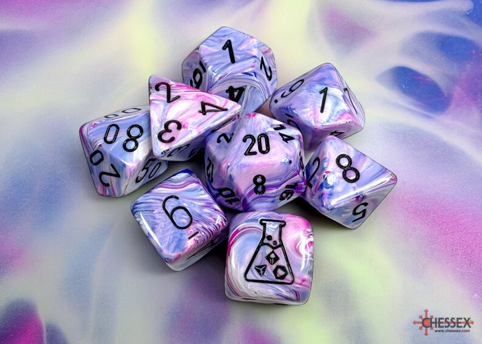 Chessex Lab Dice 8 Polyhedral Dice Set-30065-Chessex-Ace Cards & Collectibles