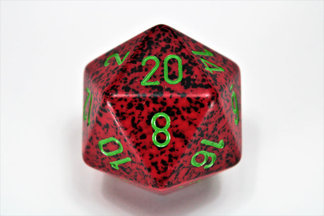 Random Color Chessex Dice Speckled 34mm d20s Dice (1 Piece)-Chessex-Ace Cards & Collectibles