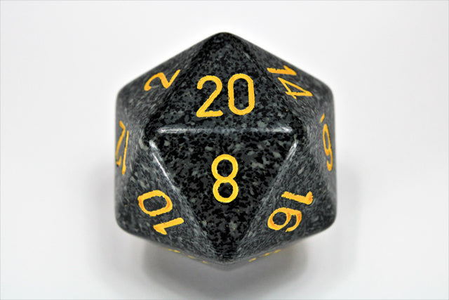 Random Color Chessex Dice Speckled 34mm d20s Dice (1 Piece)-Chessex-Ace Cards & Collectibles