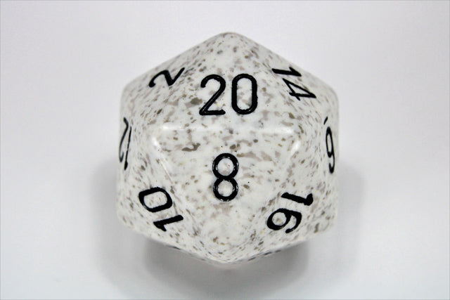 Random Color Chessex Dice Speckled 34mm d20s Dice (1 Piece)-Chessex-Ace Cards & Collectibles