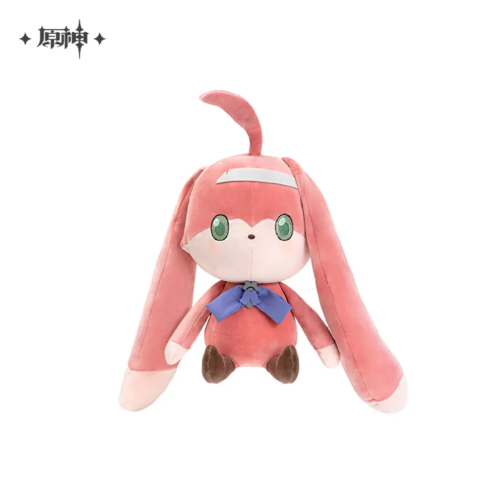 miHoYo Genshin Impact House of the Hearth Rabbit Arlecchino & Clervie Plushie / Keychain