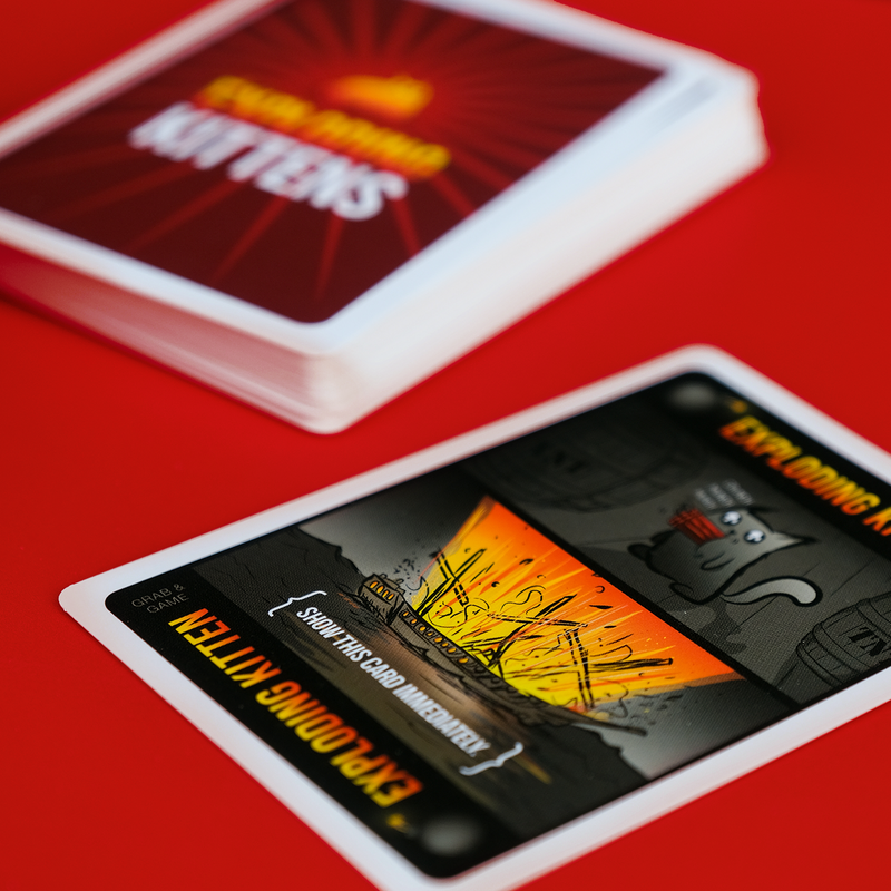 Exploding Kittens Original: Grab & Game Edition