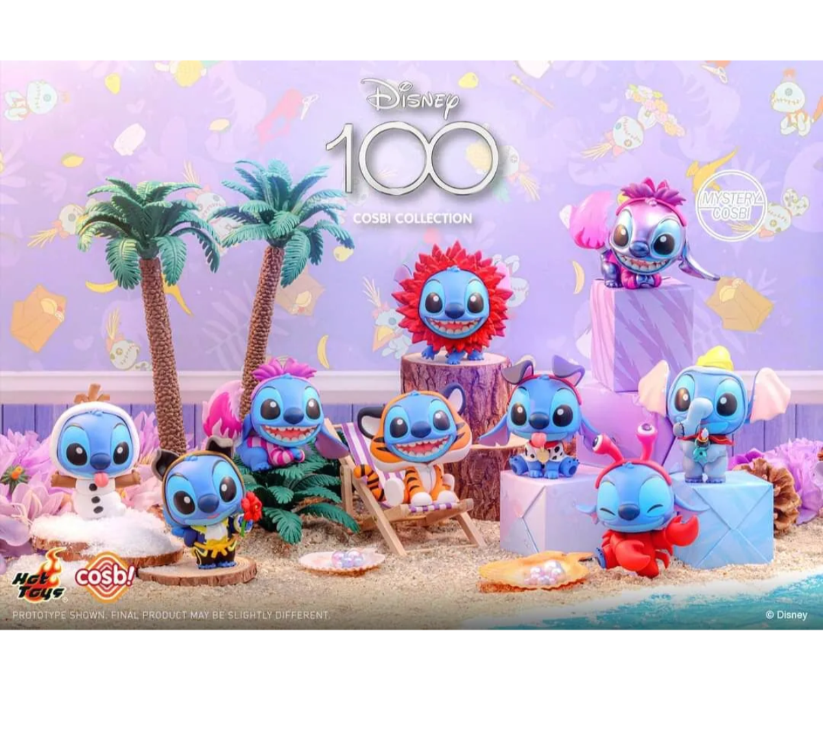 Disney 100 Stitch in Costume Cosbi Collection-Single Box (Random)-Cosbi-Ace Cards & Collectibles