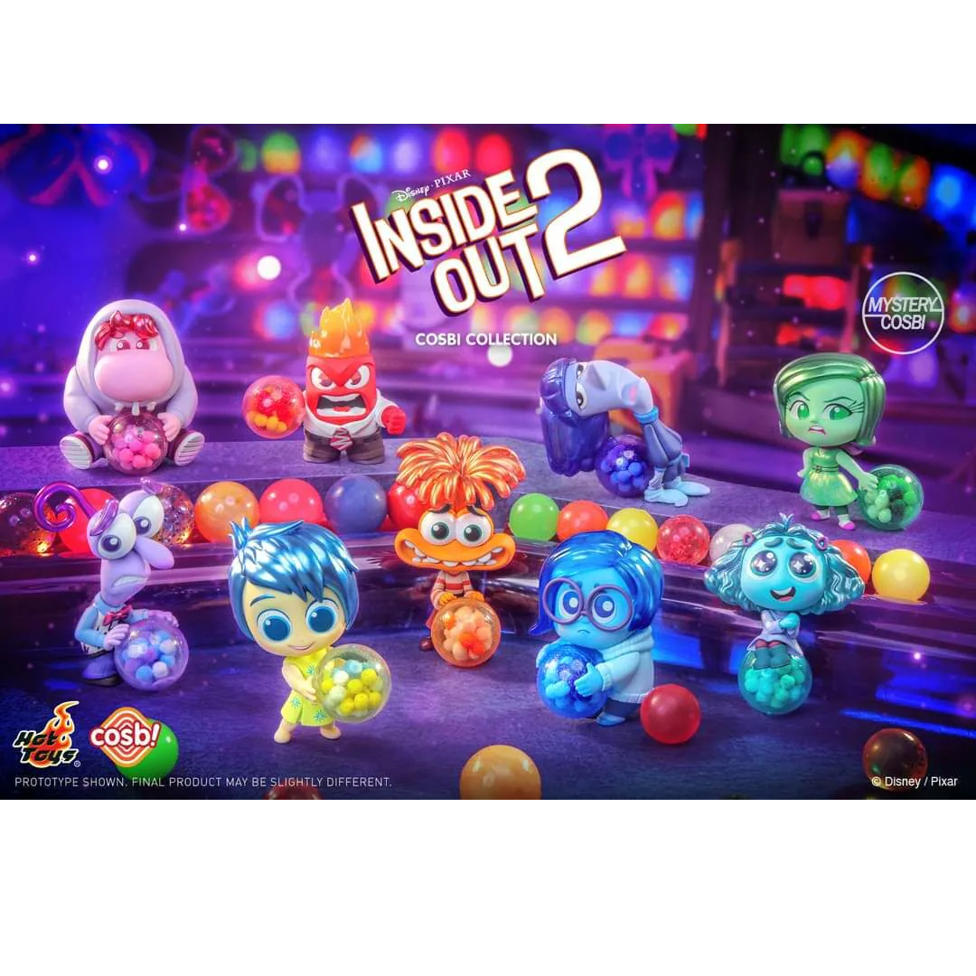 Disney and Pixar's Inside Out 2 Cosbi Collection-Display Box (8pcs)-Cosbi-Ace Cards & Collectibles