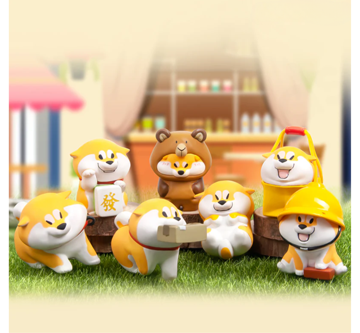 DODOWO x A Chai Goji's Puppy Crossing Series Blind Box-Single (Random)-DODOWO-Ace Cards & Collectibles