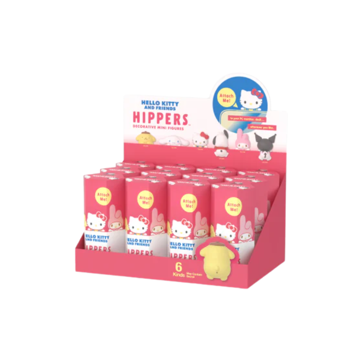 Hippers Hello Kitty And Friends Decorative Mini Figures-Whole Box (12pcs)-Dreams-Ace Cards & Collectibles