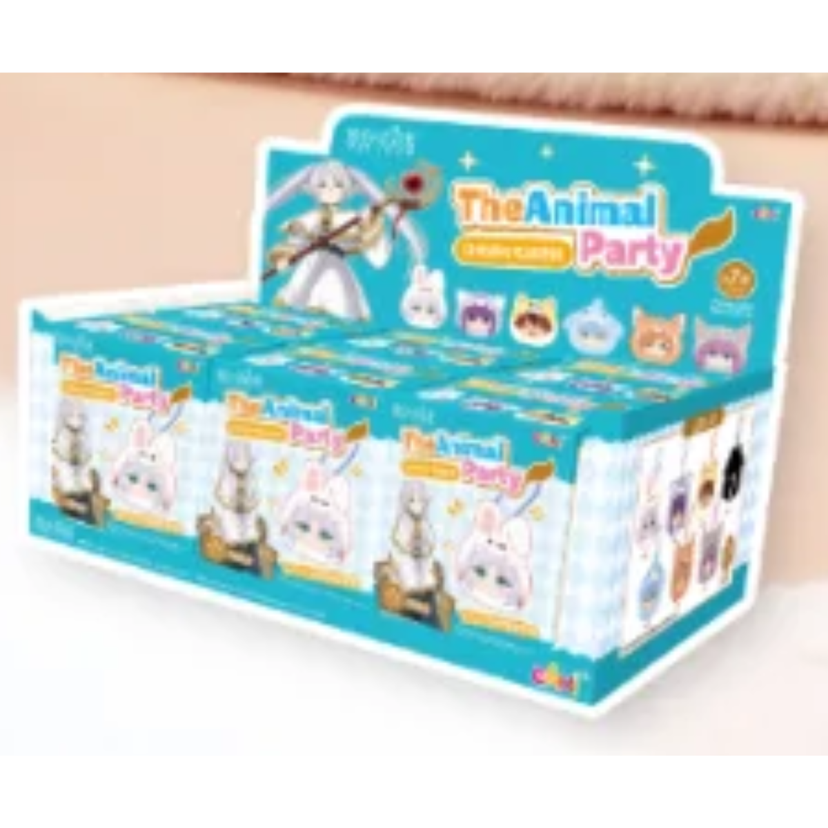 EAKI Frieren The Animal Party Series Plush Blind Box-Display Box (6pcs)-EAKI-Ace Cards & Collectibles