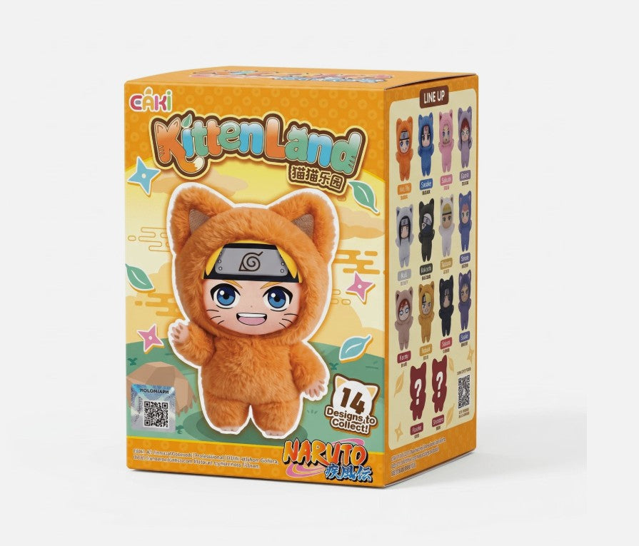 EAKI x Naruto Shippuden Kitten Land Series Plush Doll Blind Box