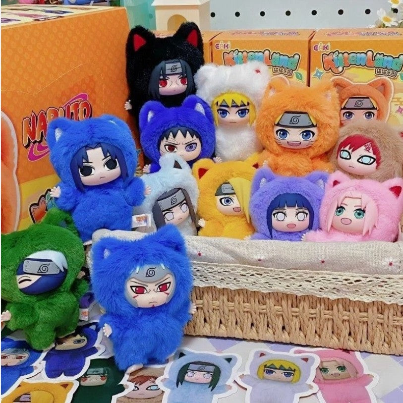 EAKI x Naruto Shippuden Kitten Land Series Plush Doll Blind Box