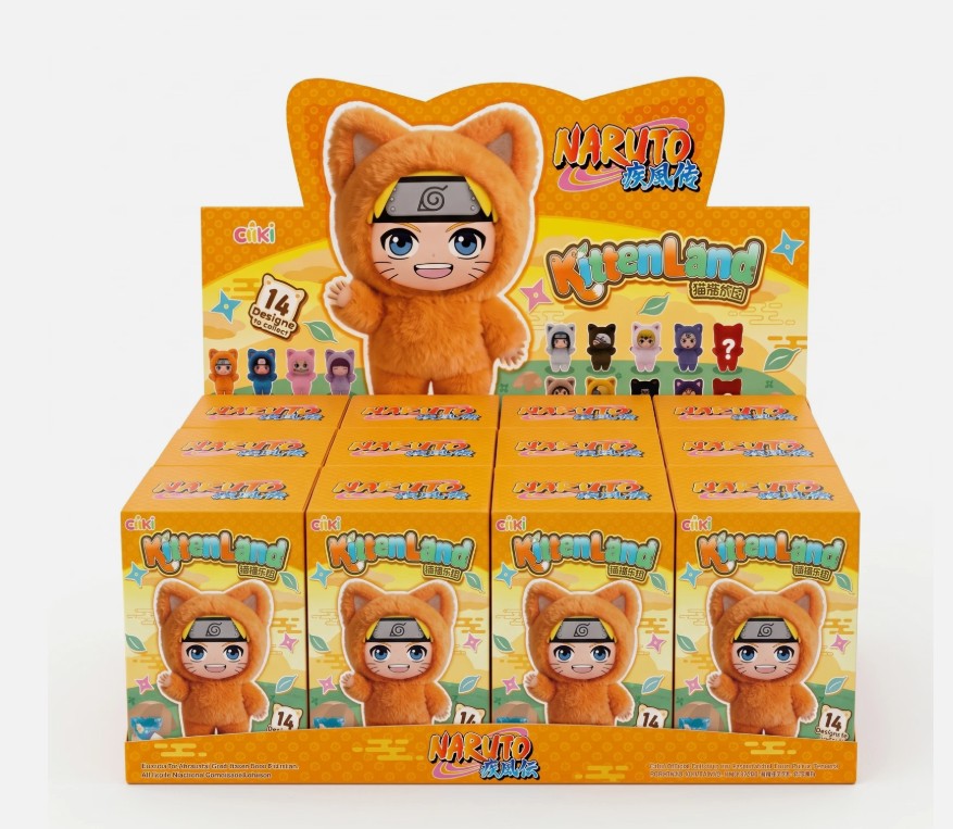 EAKI x Naruto Shippuden Kitten Land Series Plush Doll Blind Box