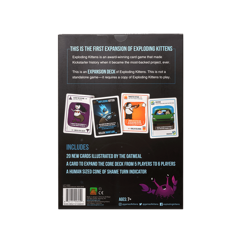 Exploding Kittens Board Game Imploding Kittens EN: Expansion