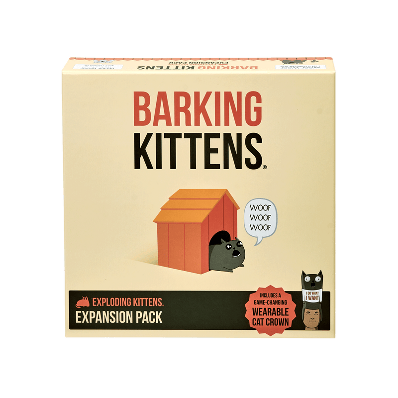 Exploding Kittens Board Game Barking Kittens: Expansion EN