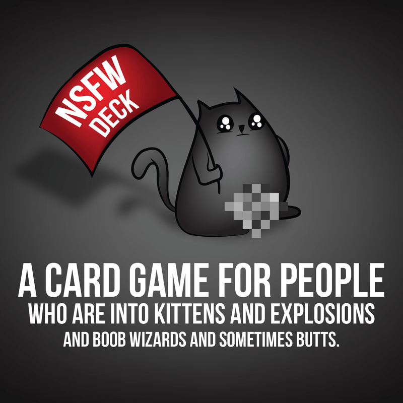 Exploding Kittens Board Game NSFW Edition EN