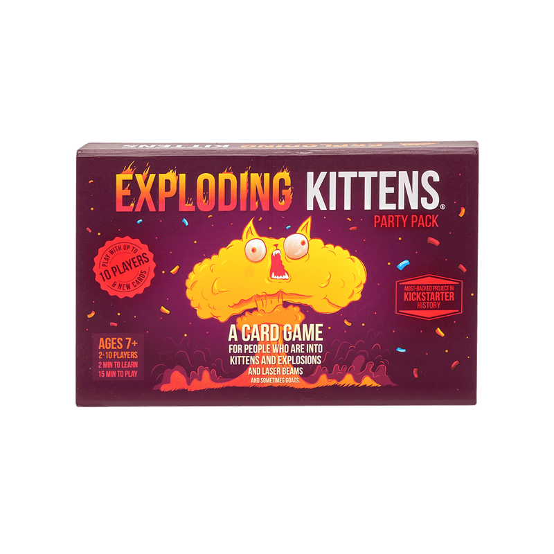Exploding Kittens Board Game Party Pack Edition EN