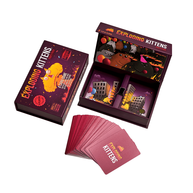 Exploding Kittens Board Game Party Pack Edition EN