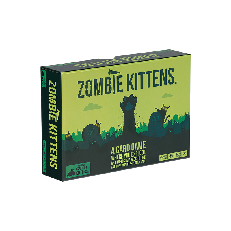 Exploding Kittens Board Game Zombie Kittens EN