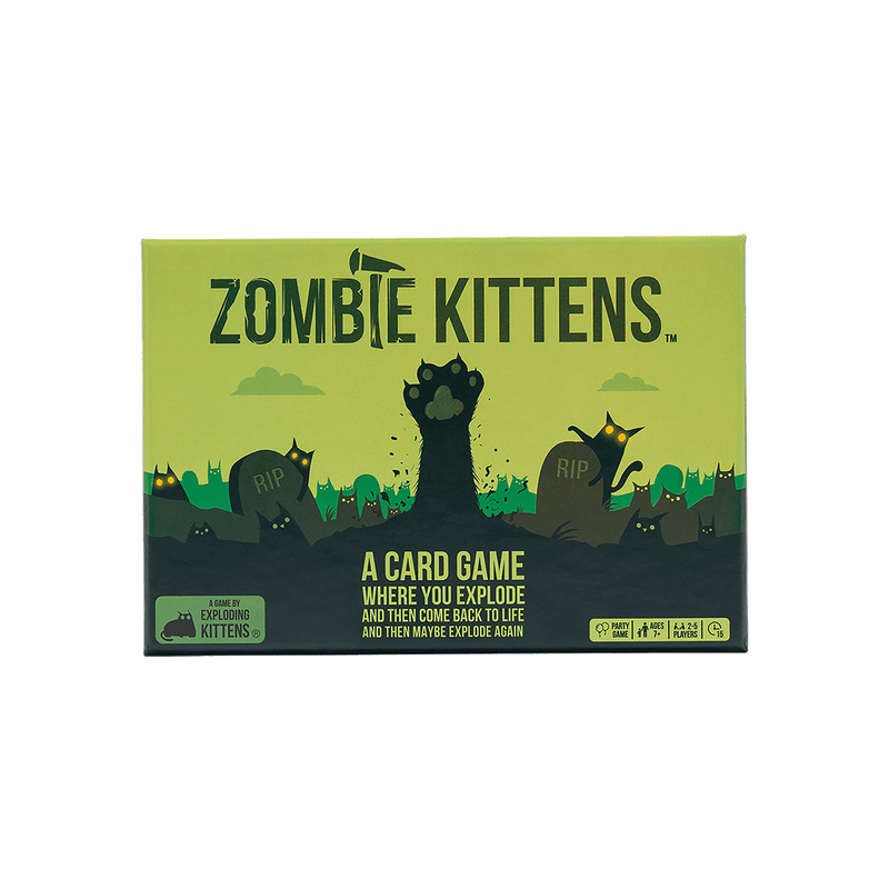 Exploding Kittens Board Game Zombie Kittens EN